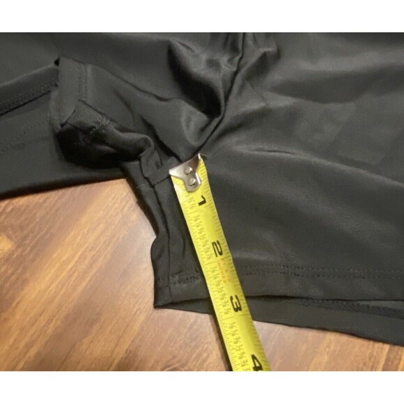 Black Woman Size XL Peacock Print Booty Shorts Stretchy Athletic Weightlifting - Picture 11 of 11